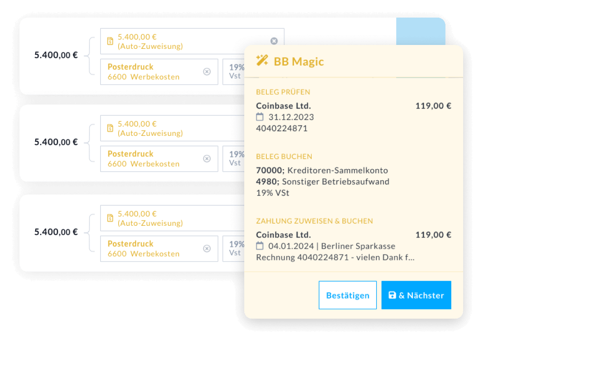 Schnelle Buchhaltungssoftware